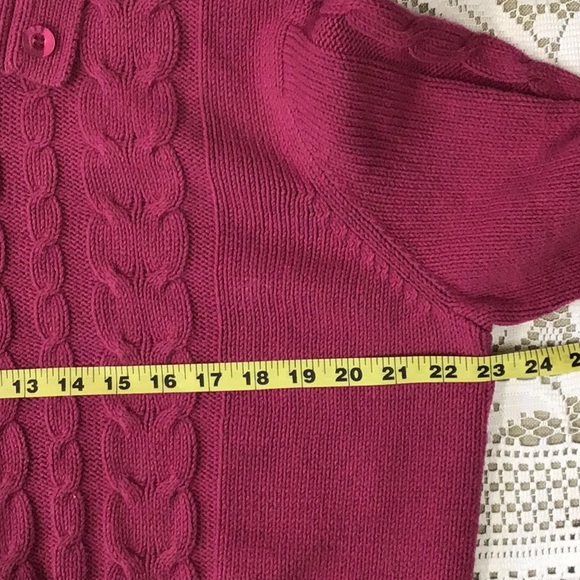 Northern Reflections purple /pink sweater GUC - Picture 5 of 8